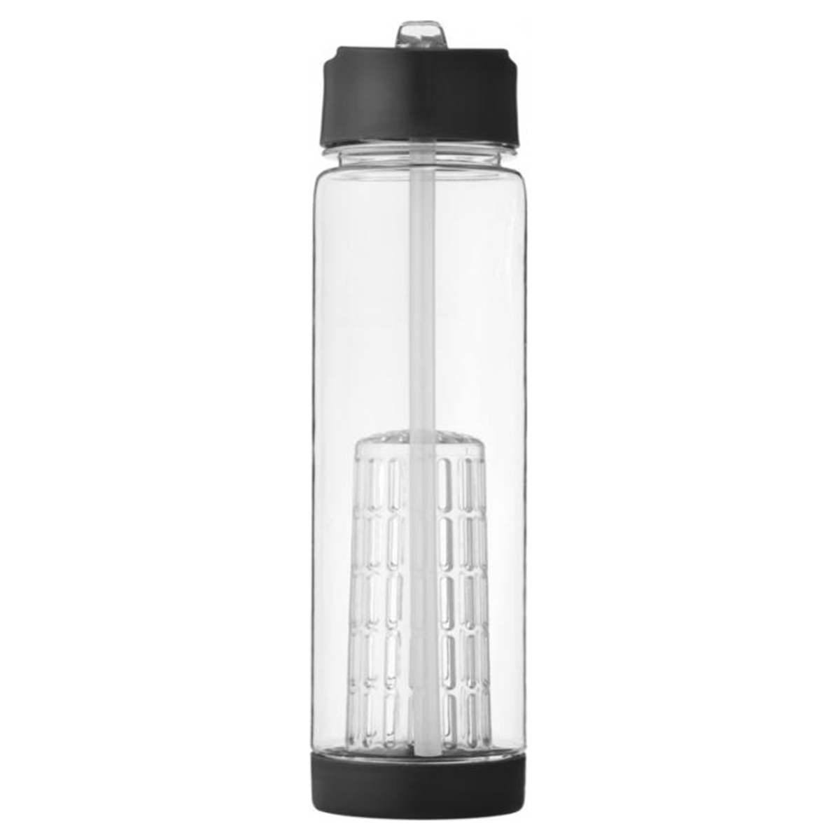 Island-waterfles-met-rietje-740-ml-bedrukken-zwart