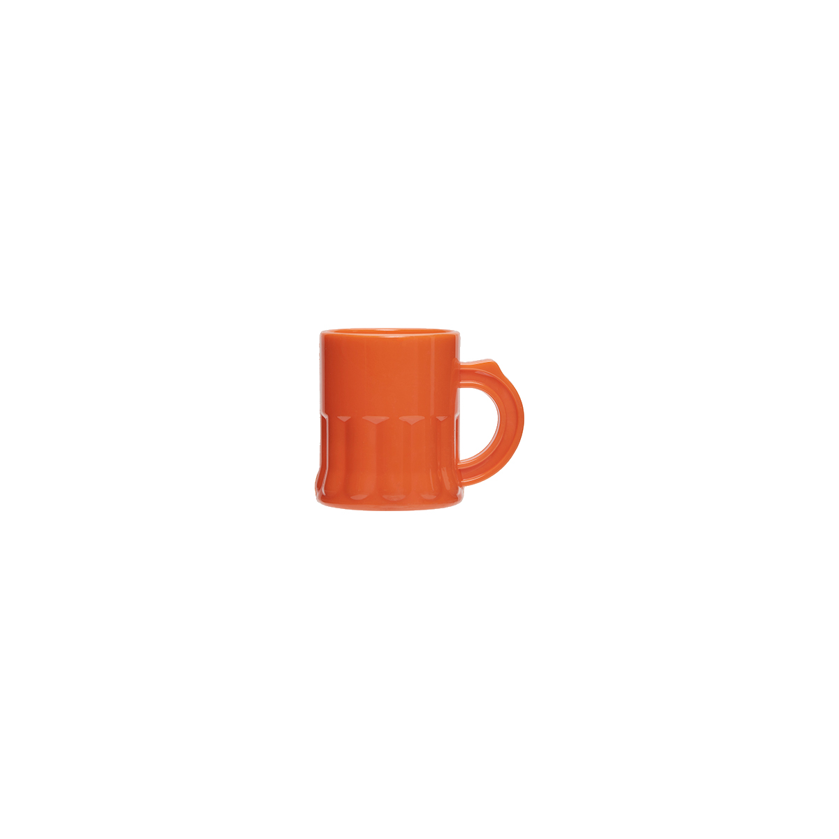 Shotglaasjes-gekleurd-Kunststof-25-ml-bedrukken-oranje