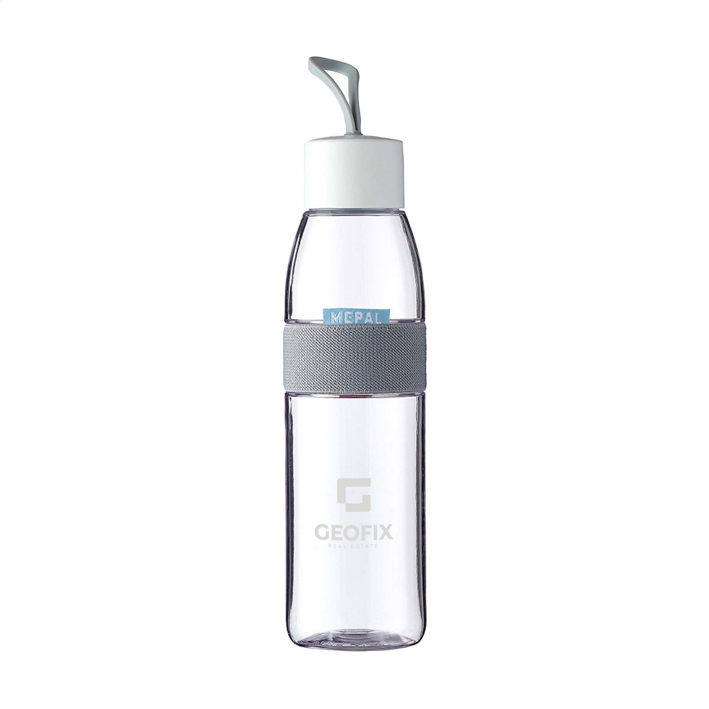 Mepal-Waterfles-Ellipse-Draaglus-500-ml-bedrukken-wit