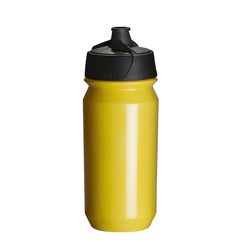 Tacx-bidon-Shiva-500-ml-Premium-Shanti-bedrukken-geel