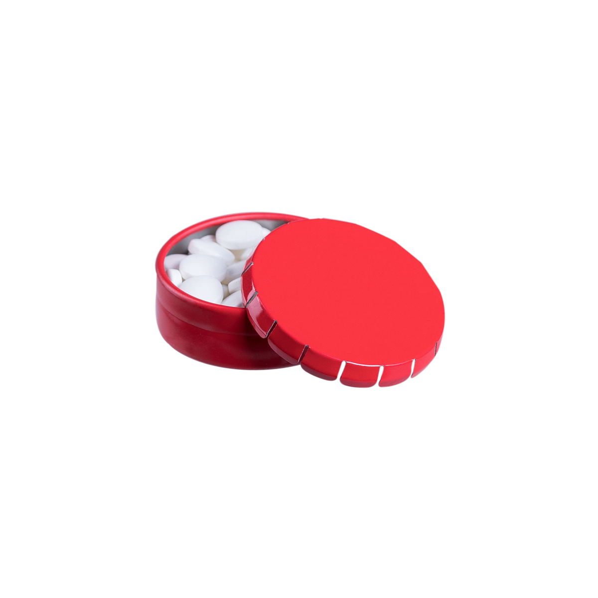 Clic-clac-blikje-pepermunt-Klein-bedrukken-rood