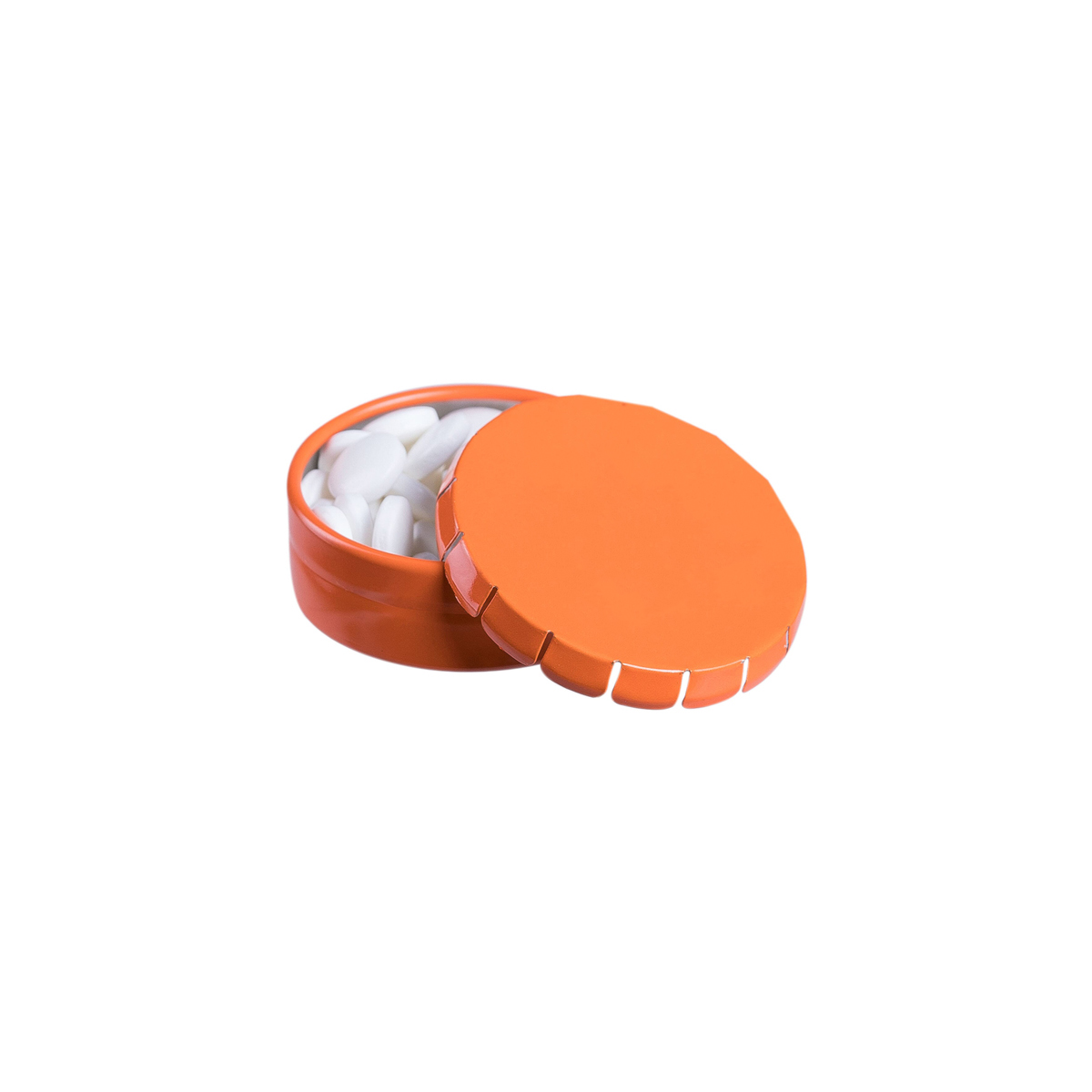 Clic-clac-blikje-pepermunt-Klein-bedrukken-oranje
