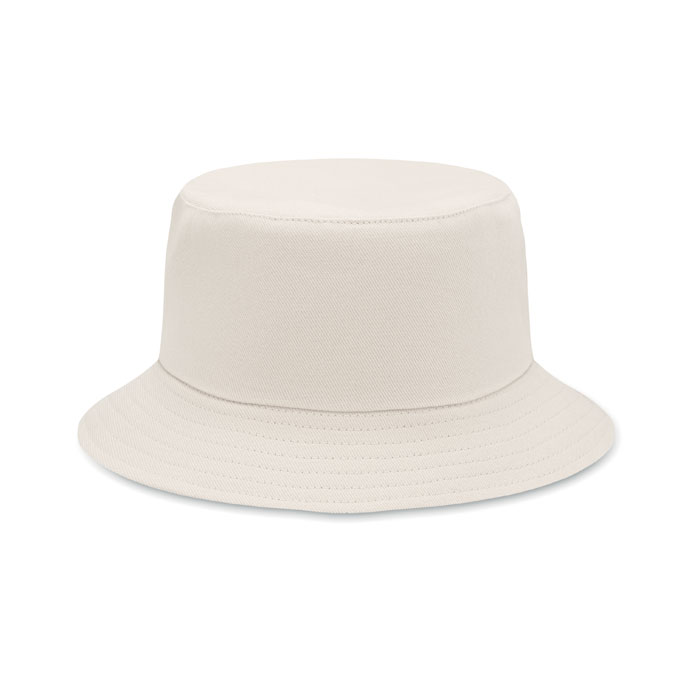 Vissershoedje-geborsteld-katoen-260-gm-bedrukken-beige