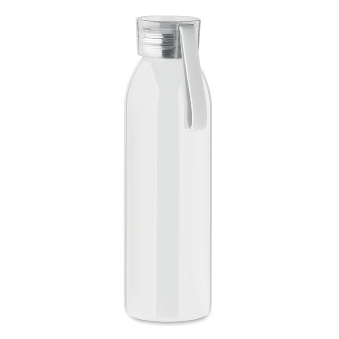 Drinkfles-met-siliconen-draaglus-RVS-650-ml-bedrukken-wit