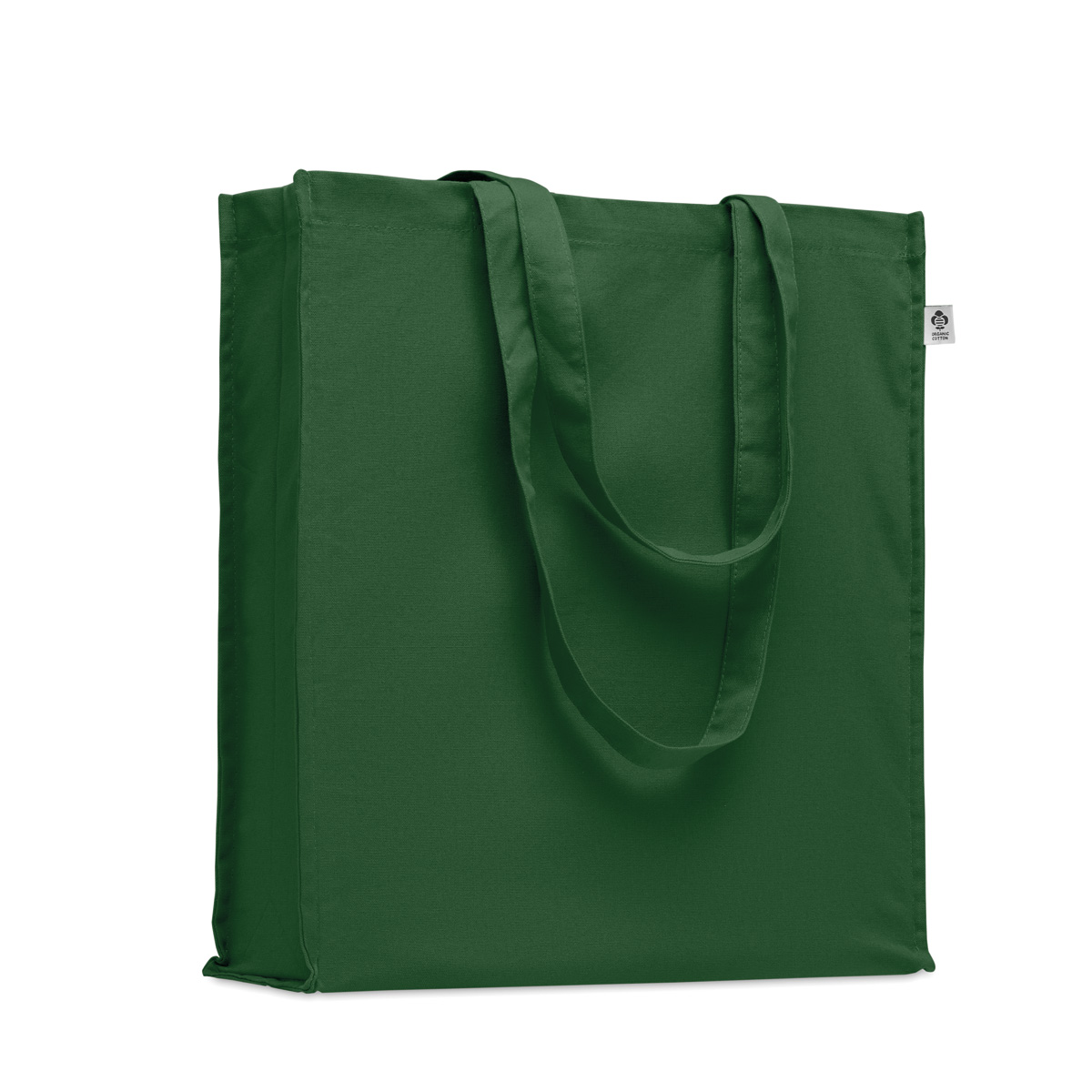 Biologisch-katoenen-draagtas-met-zijvouw-220-gm-38-x-42-cm-bedrukken-donkergroen