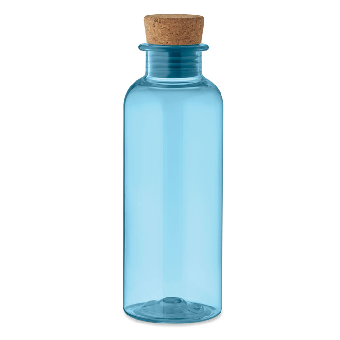 Drinkfles-met-kurken-dop-Tritan-Renew-500-ml-bedrukken-blauw