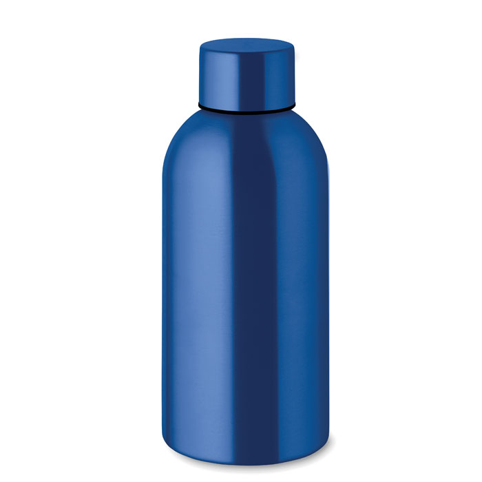Drinkfles-Gerecycled-RVS-500-ml-bedrukken-blauw