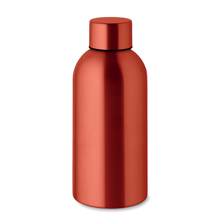 Drinkfles-Gerecycled-RVS-500-ml-bedrukken-rood