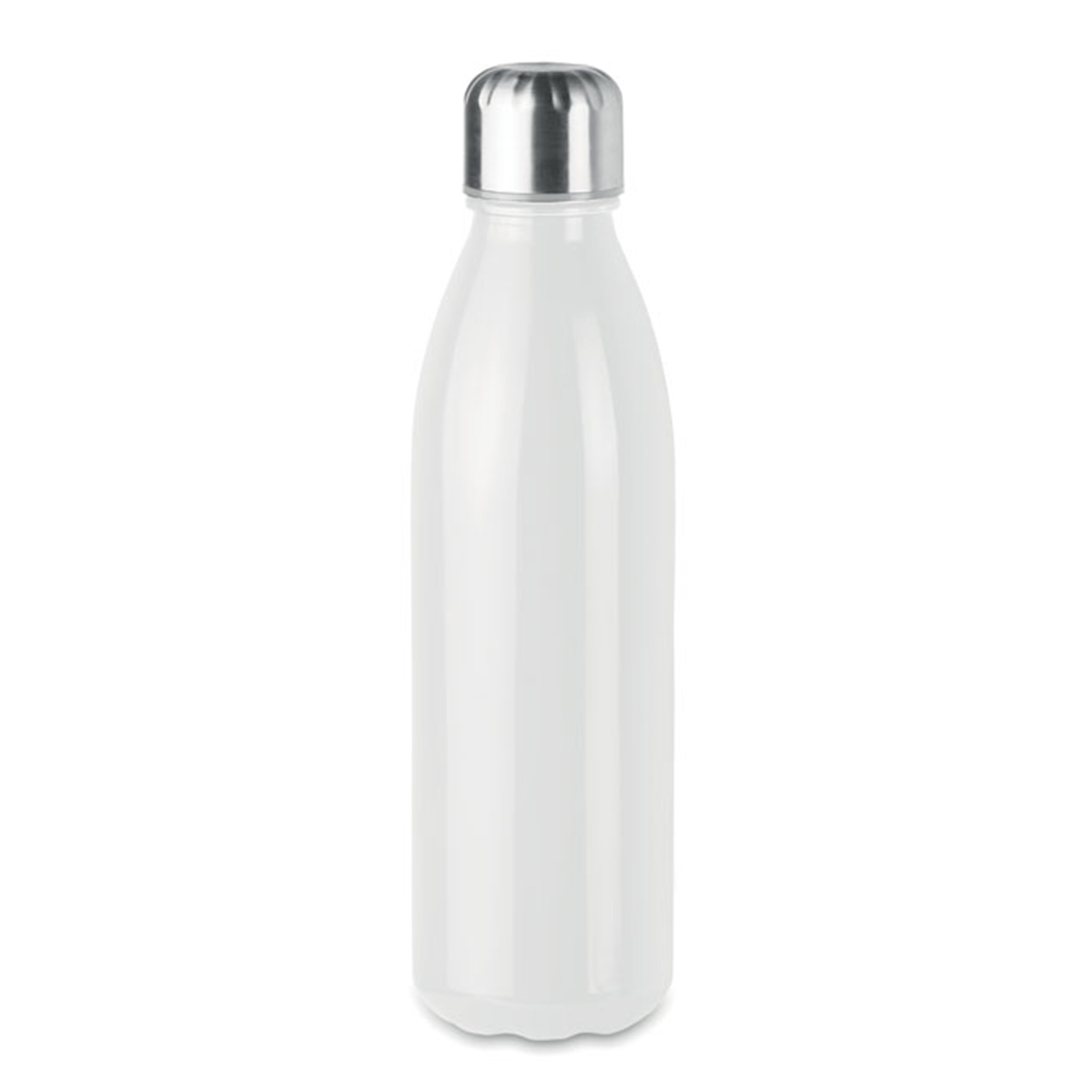 Glazen-drinkfles-RVS-dop-650-ml-bedrukken-wit