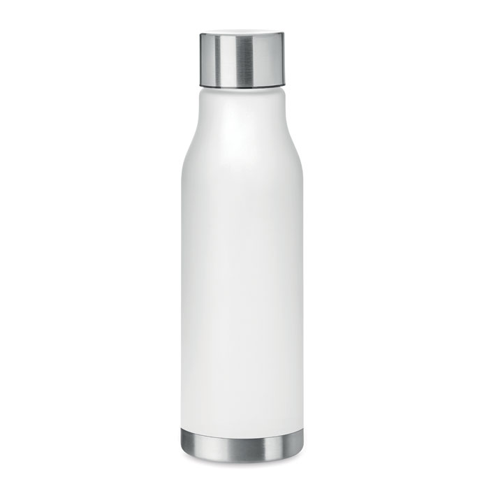 RPET-drinkfles-semi-transparant-600-ml-bedrukken-wit