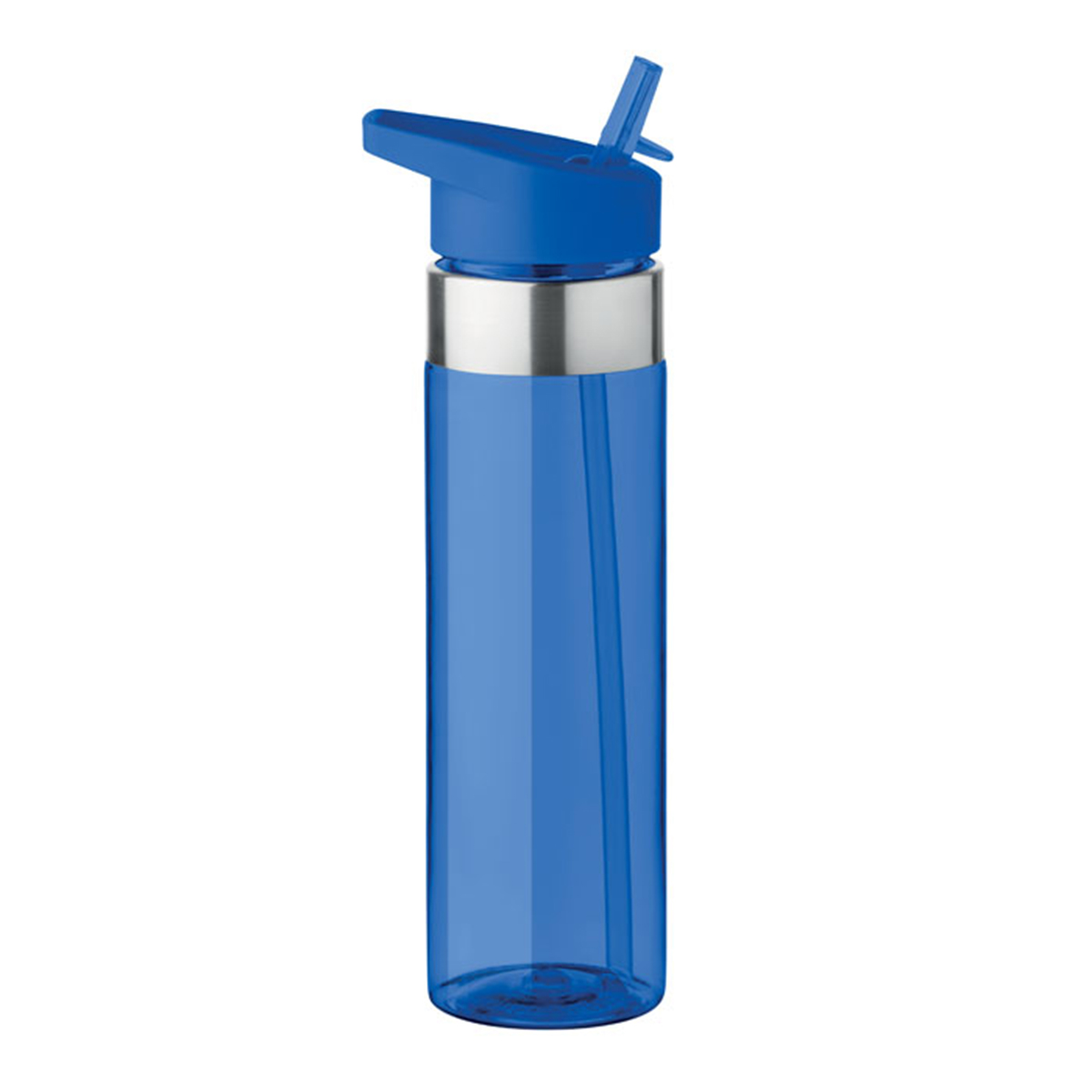 Tritan-waterfles-met-rietje-650-ml-bedrukken-blauw