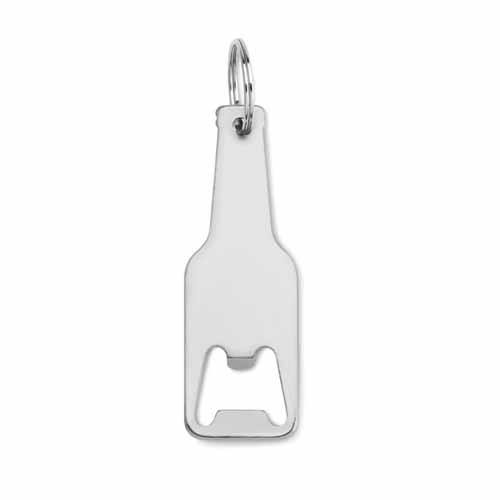 Sleutelhanger-met-flesopener-Aluminium-bedrukken-zilver