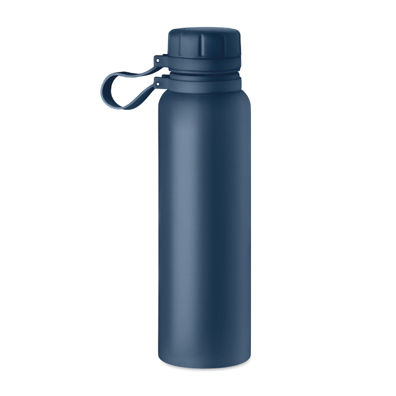 Thermosfles-met-siliconen-handvat-RVS-780-ml-bedrukken-donkerblauw