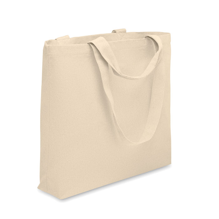 Strandtas-gerecycled-katoen-en-polyester-320-gm-37-x-49-cm-bedrukken-beige