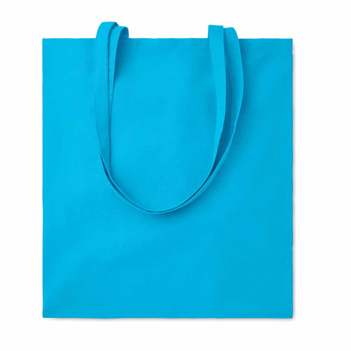 Basic-tote-bag-Katoen-140-gm-38-x-42-cm-bedrukken-turquoise