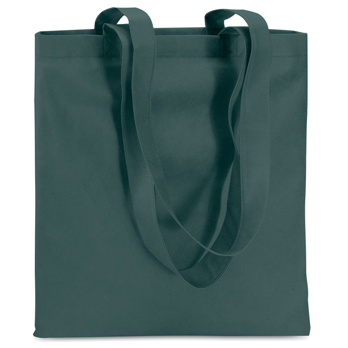 Non-woven-shopper-Polypropyleen-80-gm-40-x-40-cm-bedrukken-donkergroen
