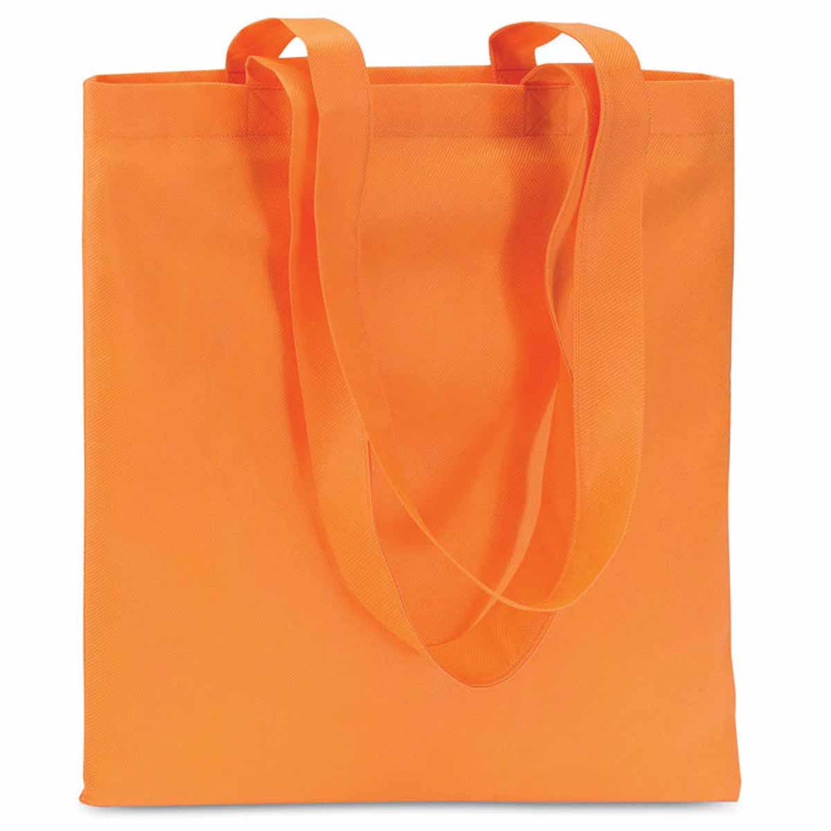 Non-woven-shopper-Polypropyleen-80-gm-40-x-40-cm-bedrukken-oranje