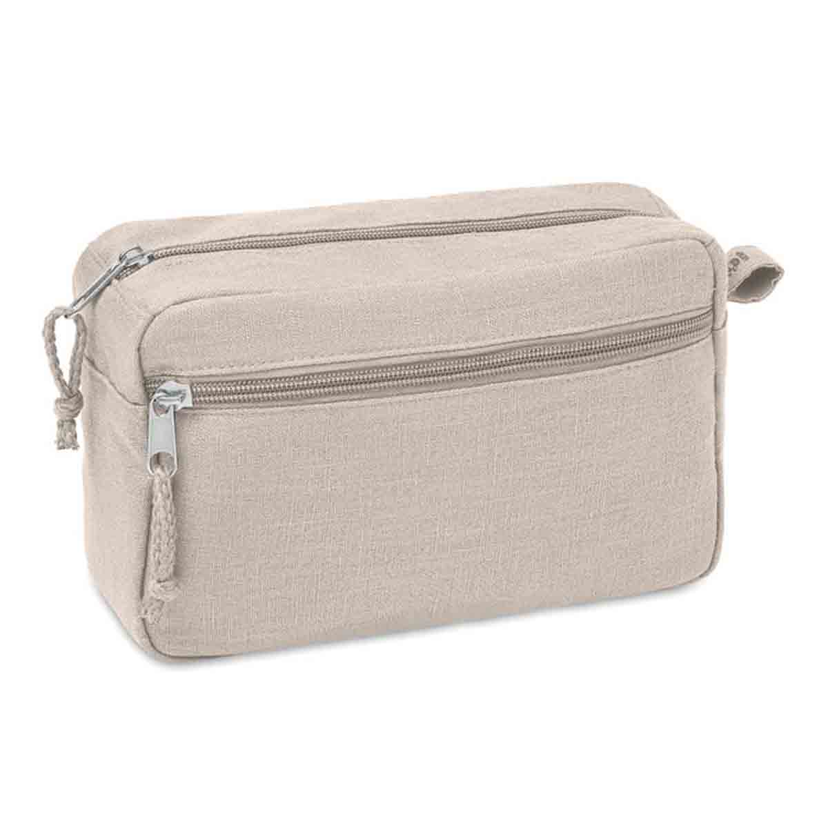 Toilettas-met-voorvak-Hennep-200-gm-21-x-13-cm-bedrukken-beige