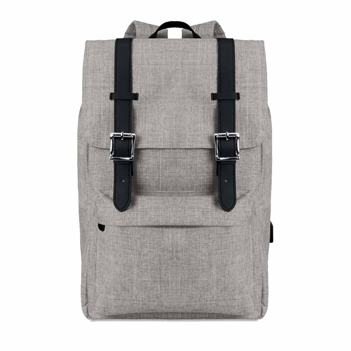 Laptoprugtas-met-magnetische-sluiting-600D-polyester-15-inch-bedrukken-grijs