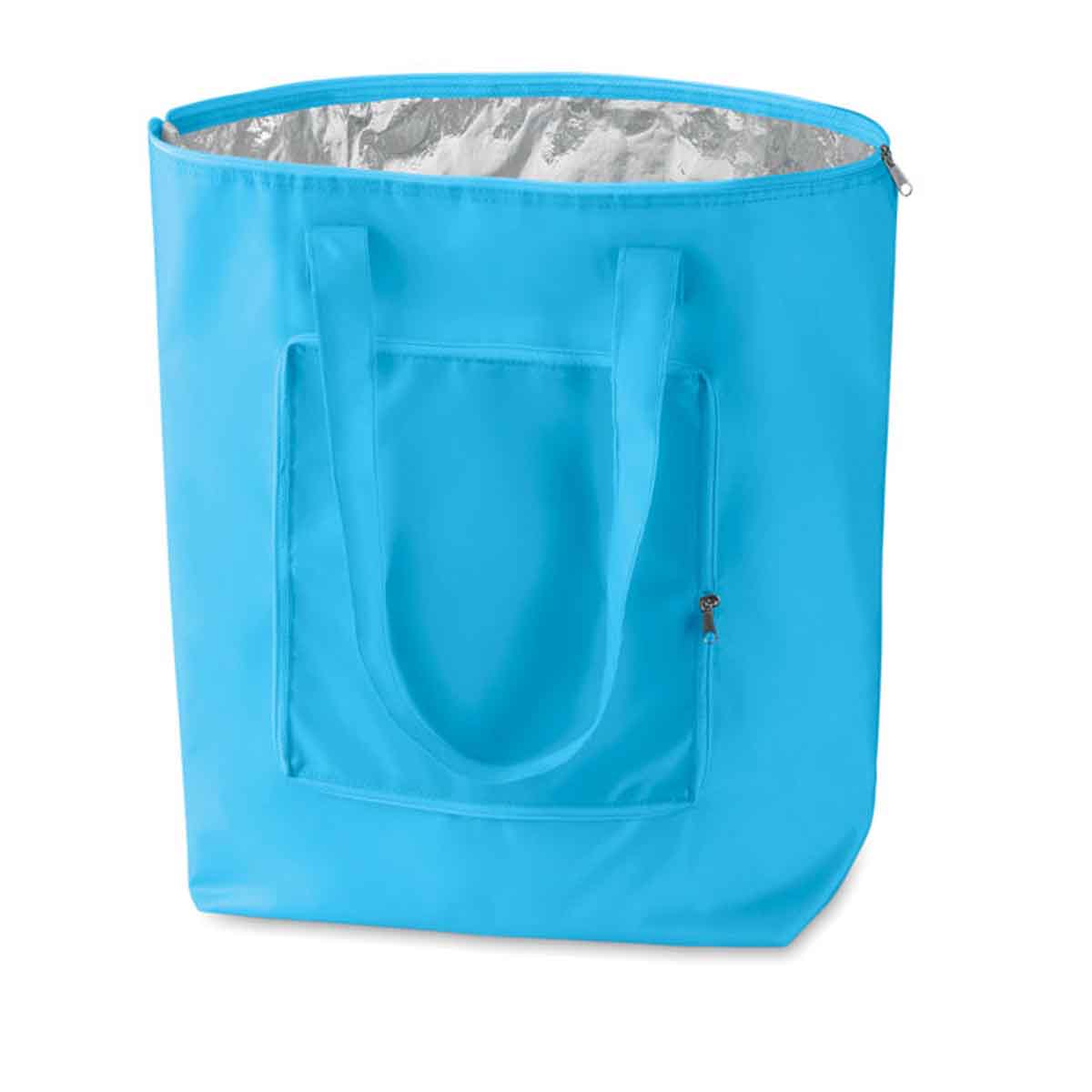 Opvouwbare-koeltas-210D-polyester-13-liter-bedrukken-lichtblauw