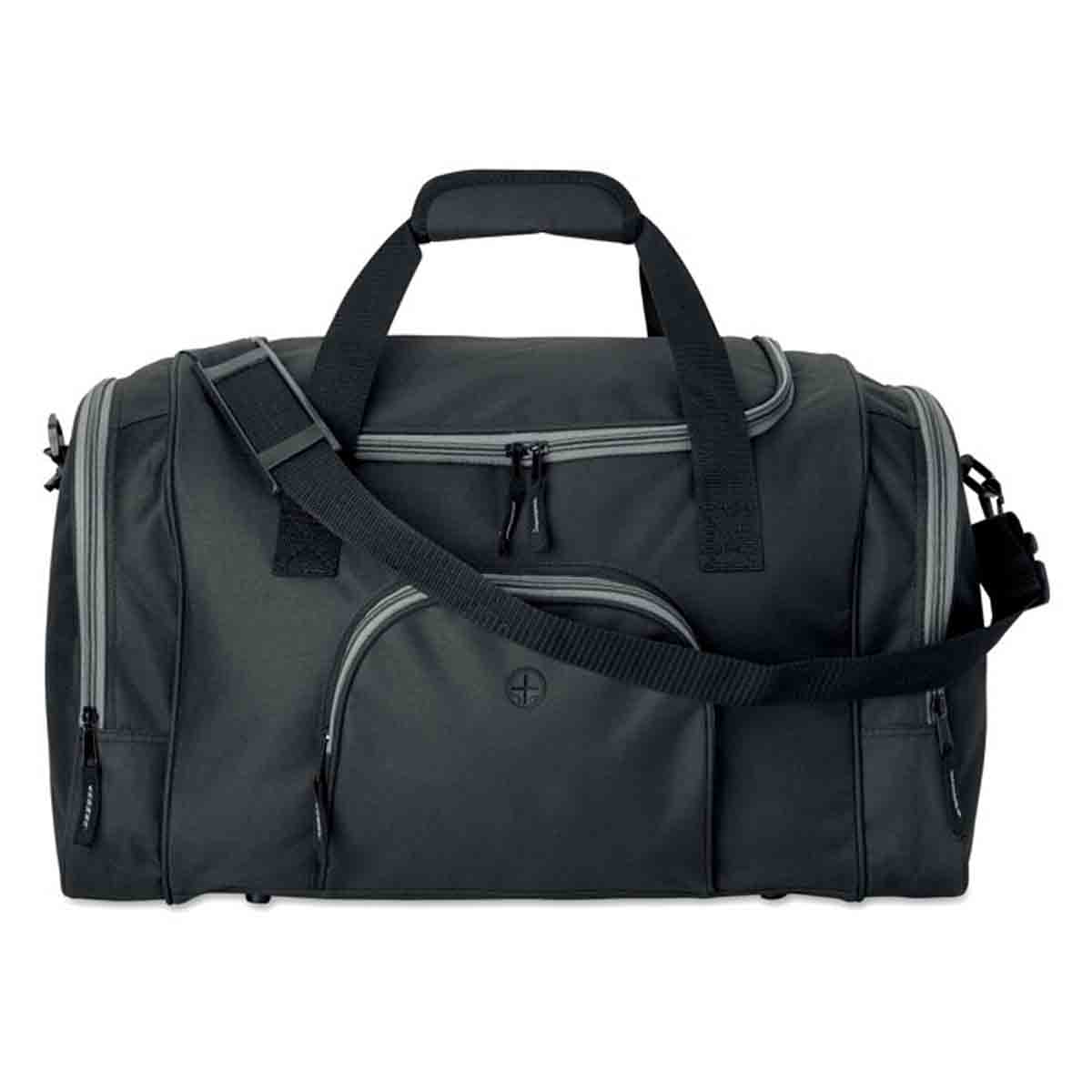 Sporttas-600D-polyester-55-x-30-cm-41-liter-bedrukken-zwart