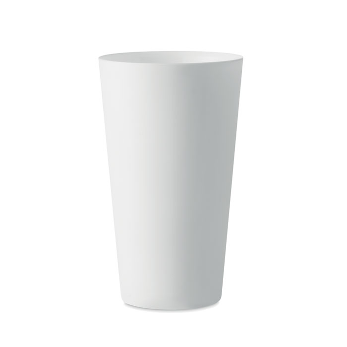 Herbruikbare-evenementenbeker-met-matte-afwerking-500-ml-bedrukken-wit