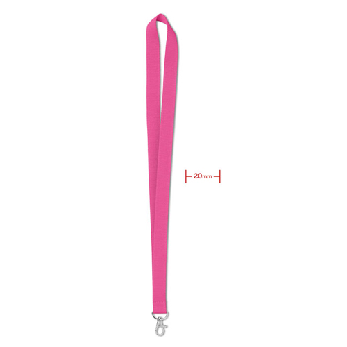 Basic-keycord-met-karabijnhaak-20-mm-bedrukken-roze