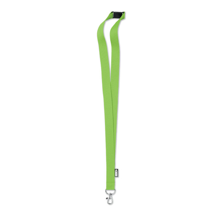 RPET-keycord-20-mm-Met-karabijnhaak-en-veiligheidssluiting-bedrukken-lichtgroen