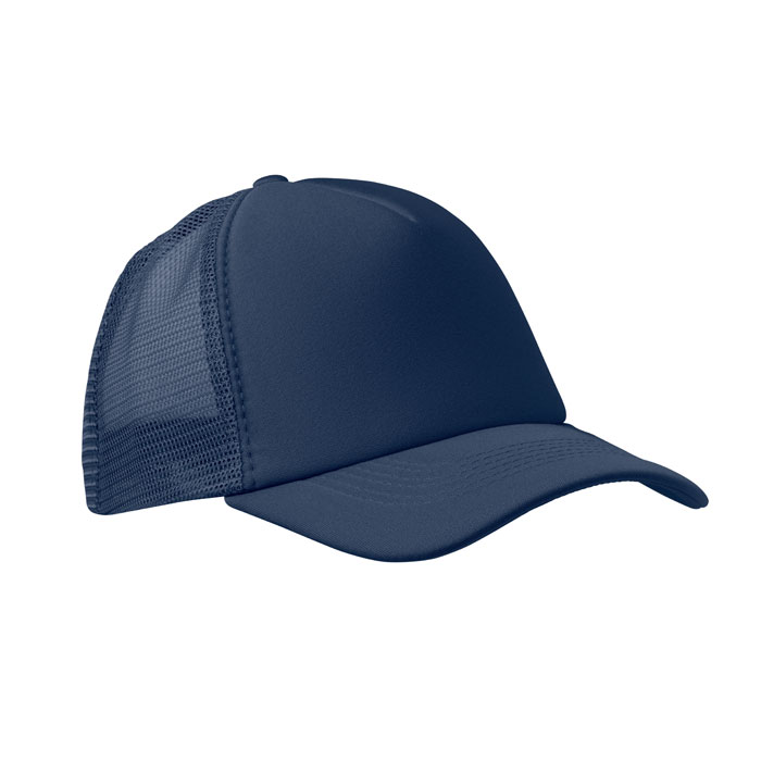 Trucker-cap-Polyester-150-gm-bedrukken-donkerblauw
