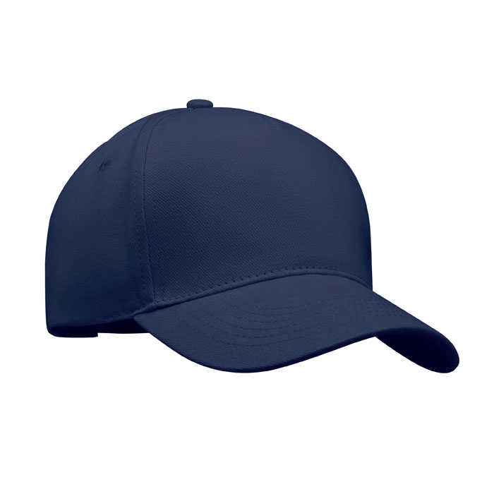 Baseball-pet-met-gesp-Geborsteld-twill-katoen-260-gm-bedrukken-donkerblauw