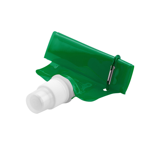 Opvouwbare-waterzak-PET-400-ml-bedrukken-groen