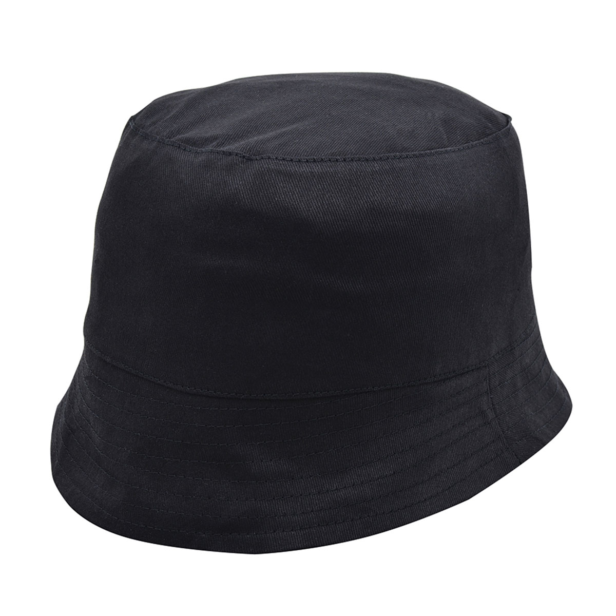 Zonnehoedje-one-size-Unisex-Katoen-bedrukken-zwart