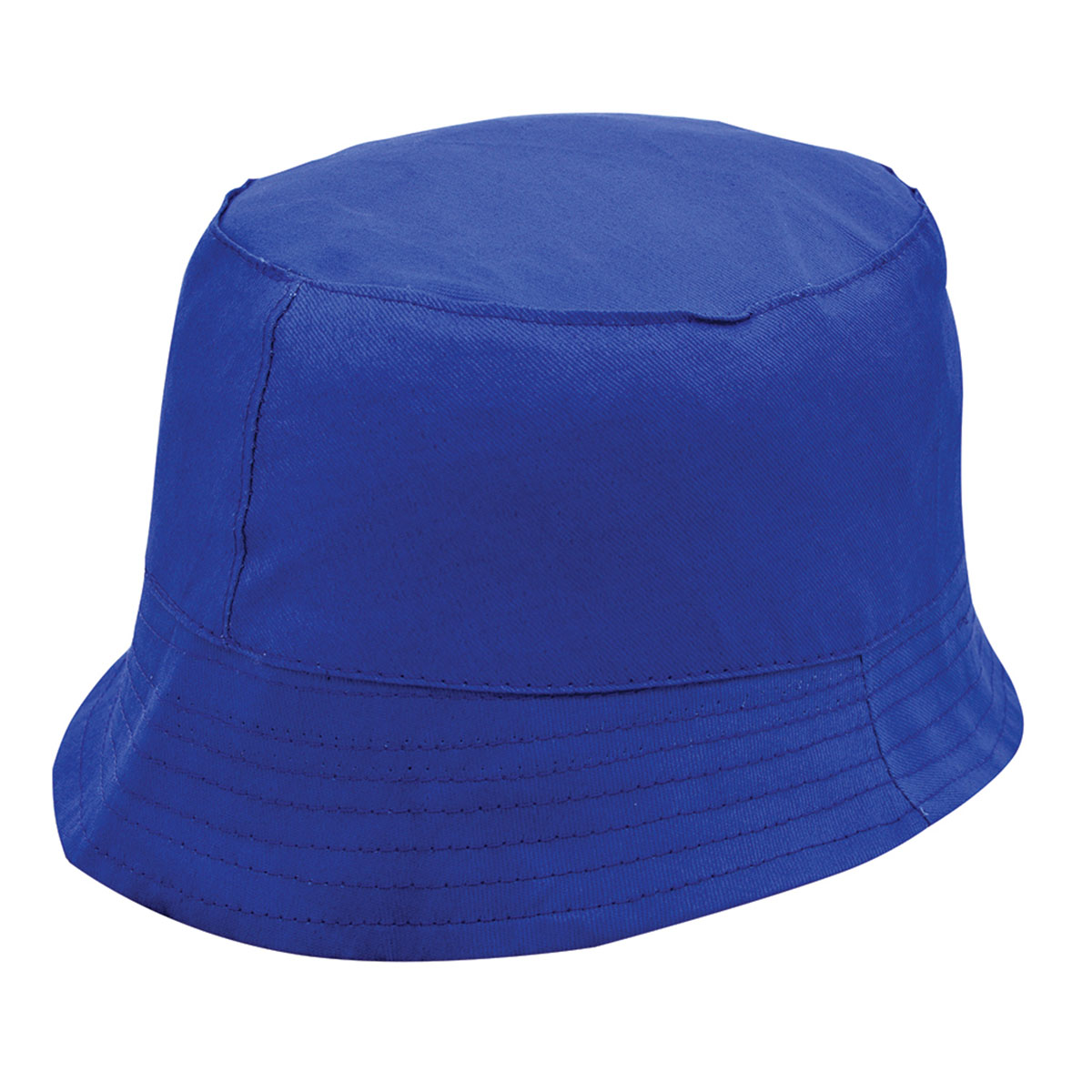 Zonnehoedje-one-size-Unisex-Katoen-bedrukken-blauw