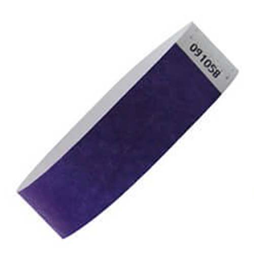 Polsbandje-Tyvek-25-mm-bedrukken-paars