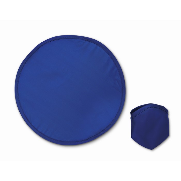 Opvouwbare-frisbee-met-opbergzakje-24-cm-bedrukken-blauw