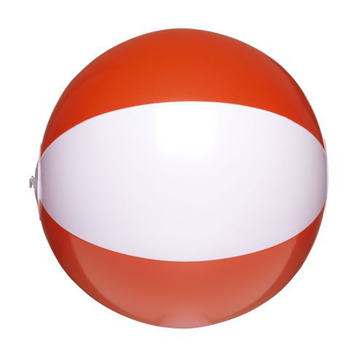 Gestreepte-strandbal-PVC-27-cm-bedrukken-wit-rood