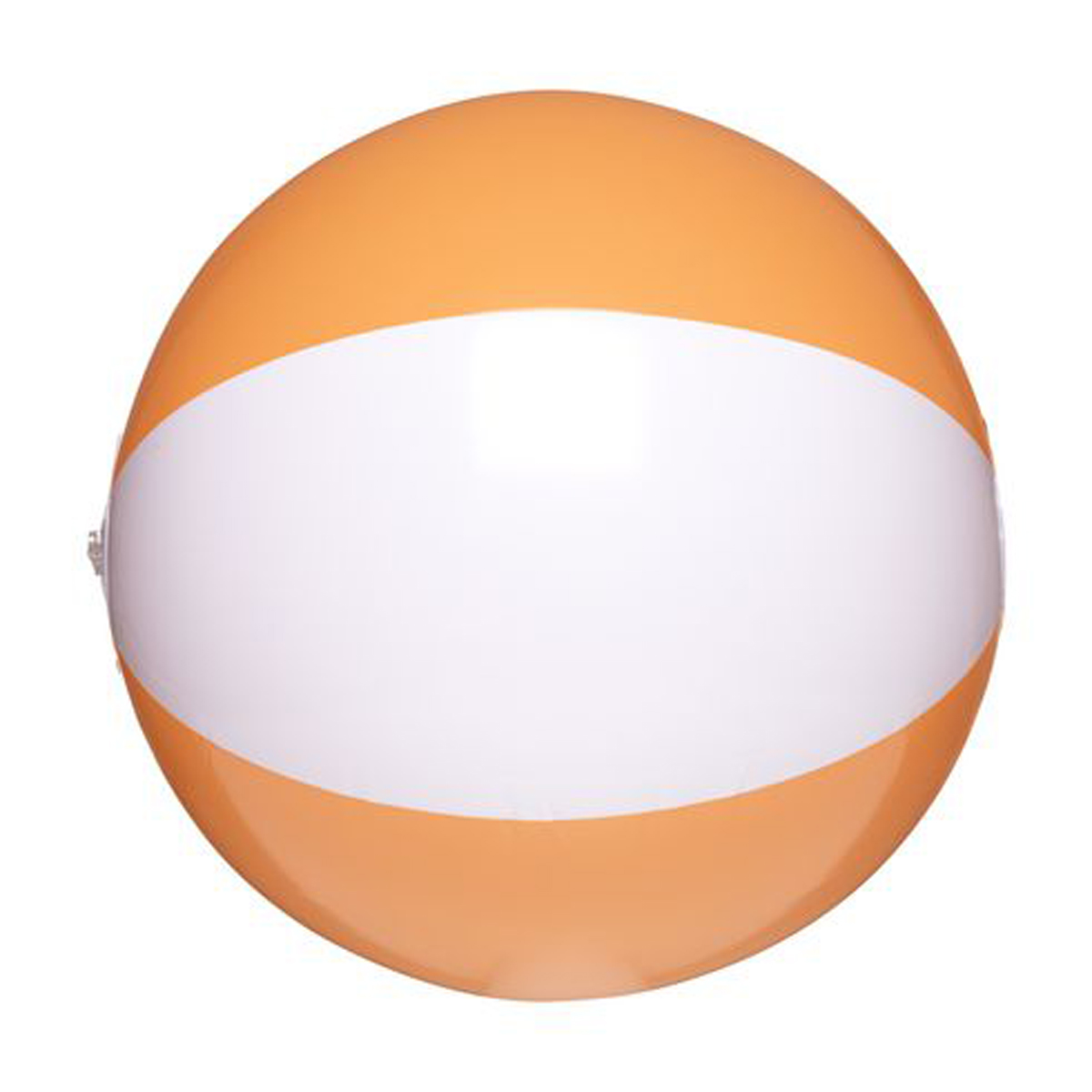 Gestreepte-strandbal-PVC-27-cm-bedrukken-wit-oranje