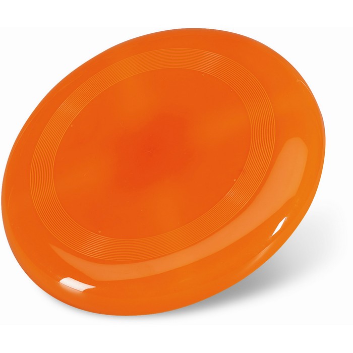 Kunststof-frisbee-23-cm-bedrukken-oranje