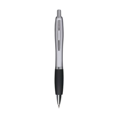 Zilveren-balpen-Blauwe-inkt-bedrukken-zwart