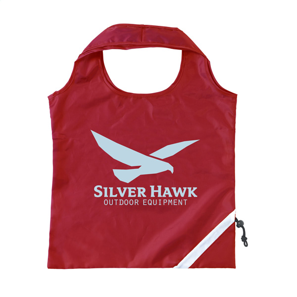 Opvouwbare-draagtas-met-trekkoord-sluiting-190T-polyester-38-x-42-cm-bedrukken-rood
