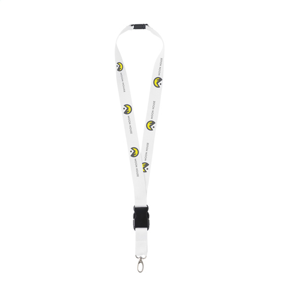 Keycord-met-karabijnhaak-en-veiligheidssluiting-Polyester-24-mm-bedrukken-wit