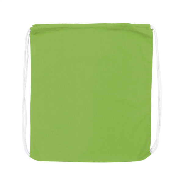 Rugzak-met-trekkoord-Katoen-37-x-41-cm-120-gm-bedrukken-groen