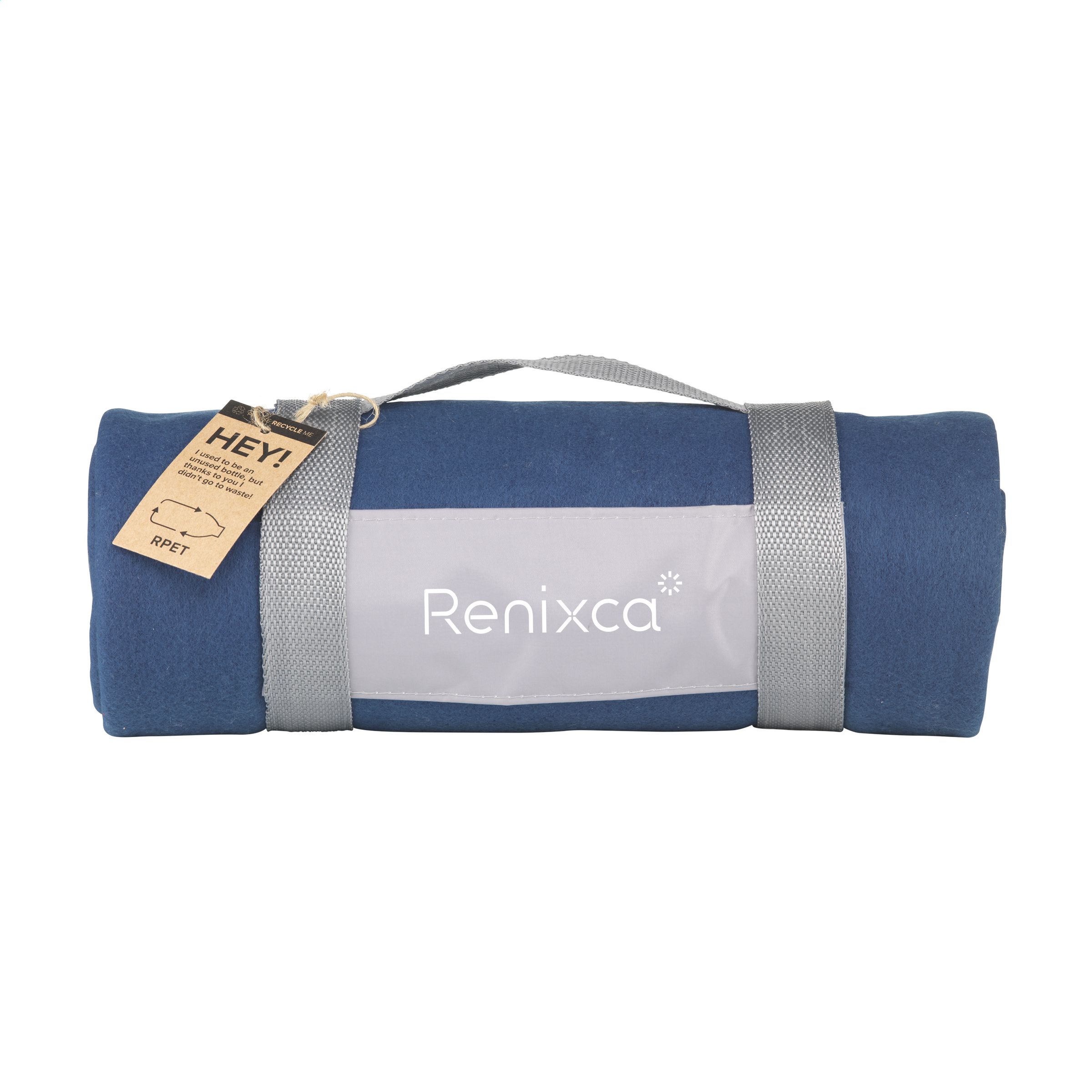 RPET-fleecedeken-met-draaglus-120-x-150-cm-180-gm-bedrukken-blauw