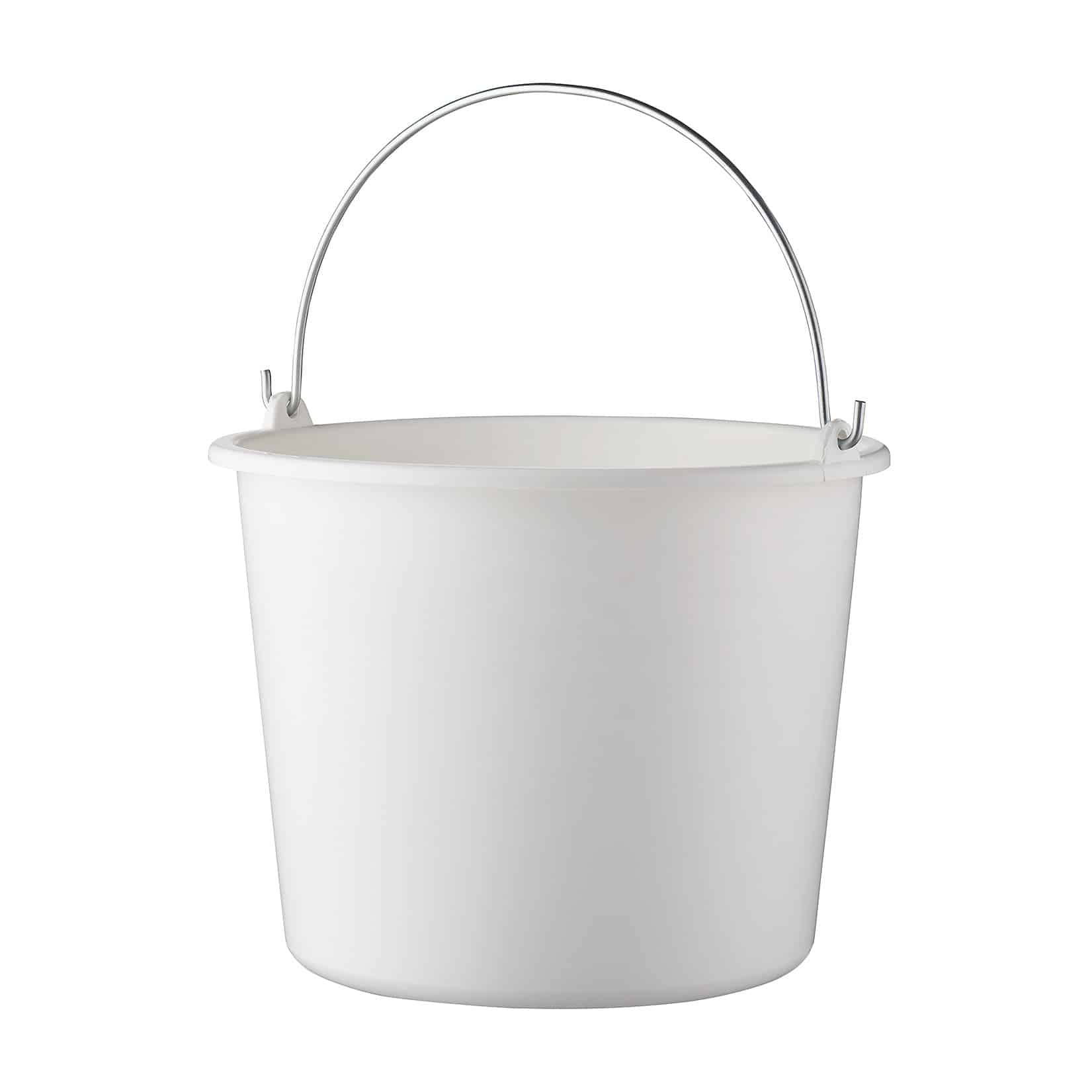 Emmer-Gerecycled-kunststof-12-liter-bedrukken-wit