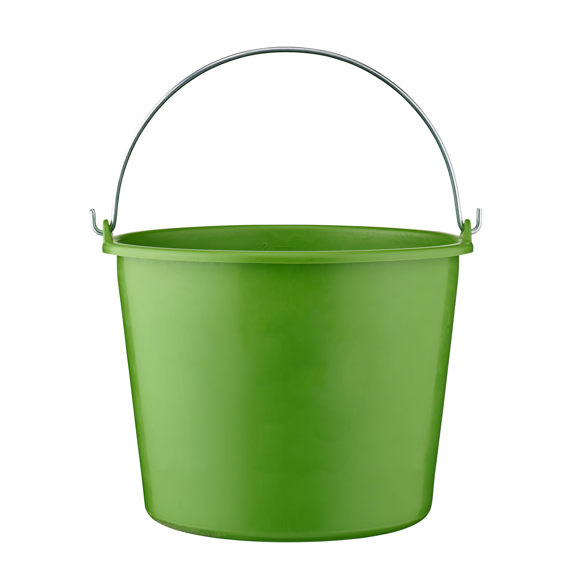 Emmer-Gerecycled-kunststof-12-liter-bedrukken-groen