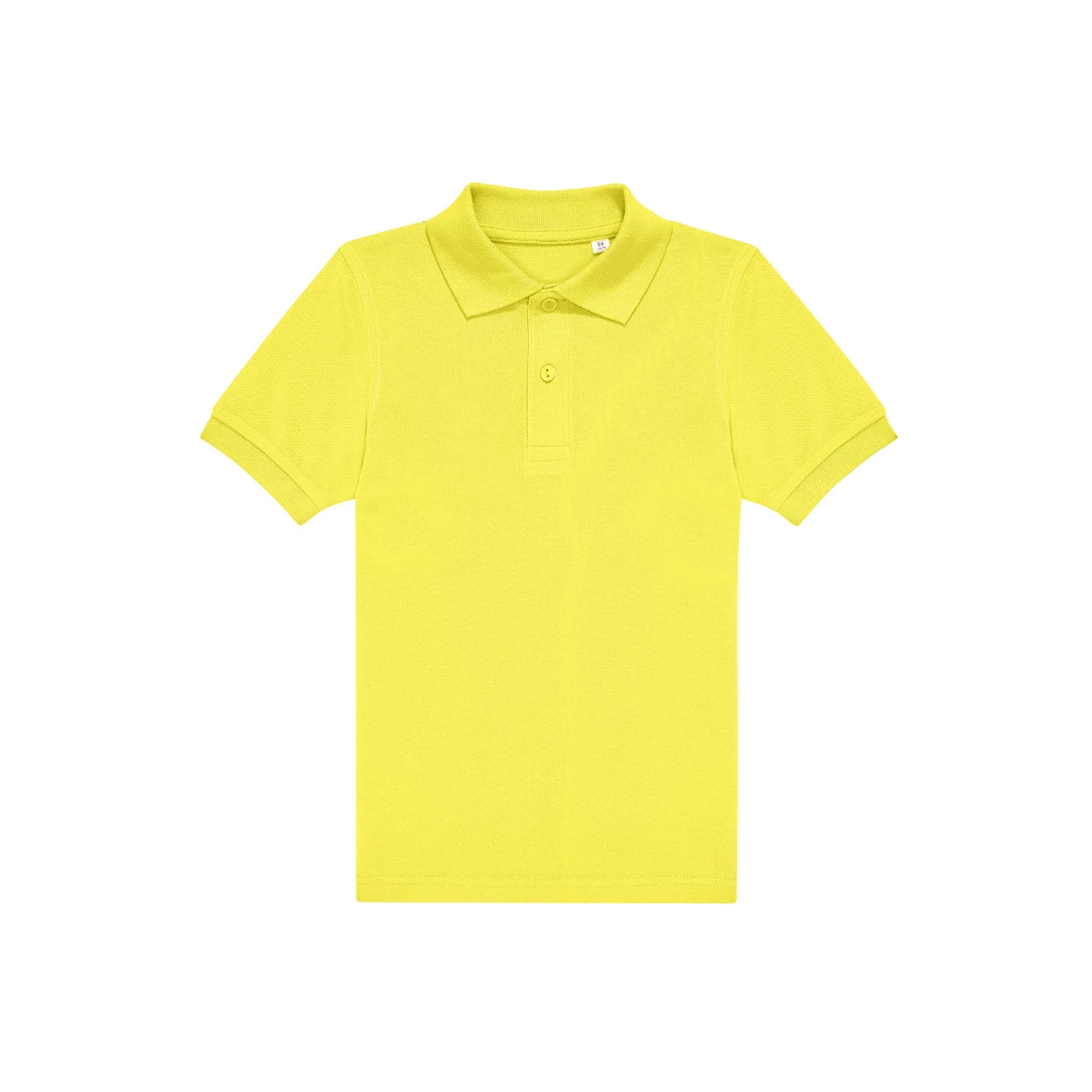 BC-Kids-Polo-180-gm-bedrukken-solar-yellow