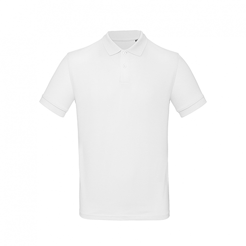 BC-Inspire-heren-polo-Biologisch-katoen-170-gm-bedrukken-white