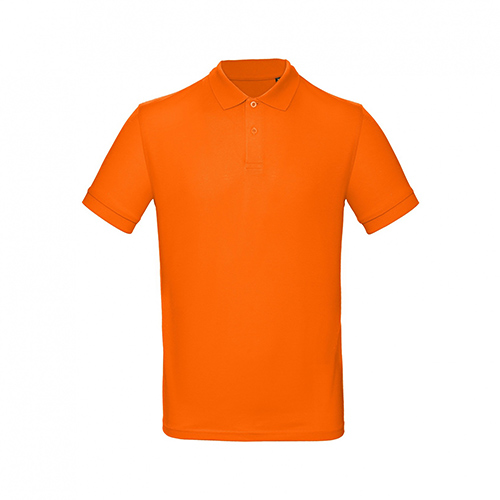 BC-Inspire-heren-polo-Biologisch-katoen-170-gm-bedrukken-orange