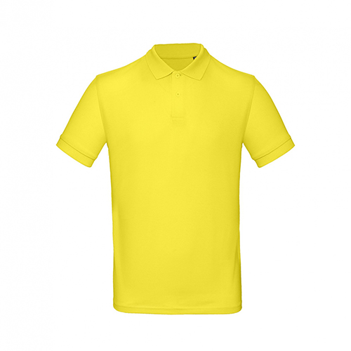 BC-Inspire-heren-polo-Biologisch-katoen-170-gm-bedrukken-solar-yellow