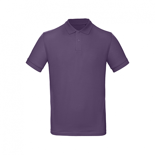 BC-Inspire-heren-polo-Biologisch-katoen-170-gm-bedrukken-radiant-purple
